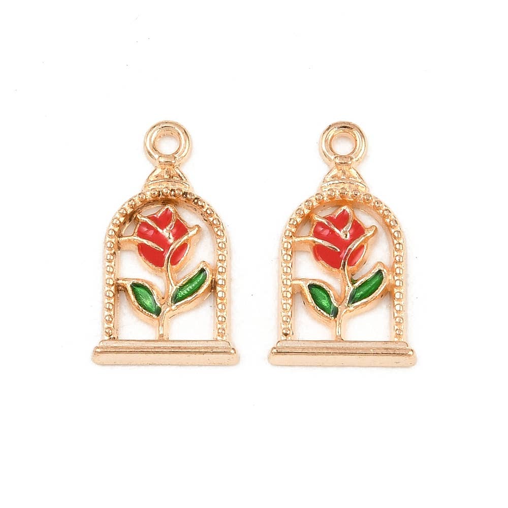 Enchanted Rose Kindle Charm USB-C
