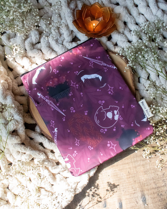 Book/Tablet Sleeve | Maroon Magic