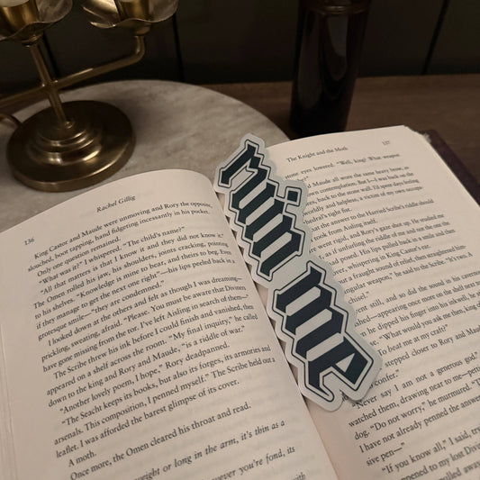 Ruin Me Gothic Bookmark