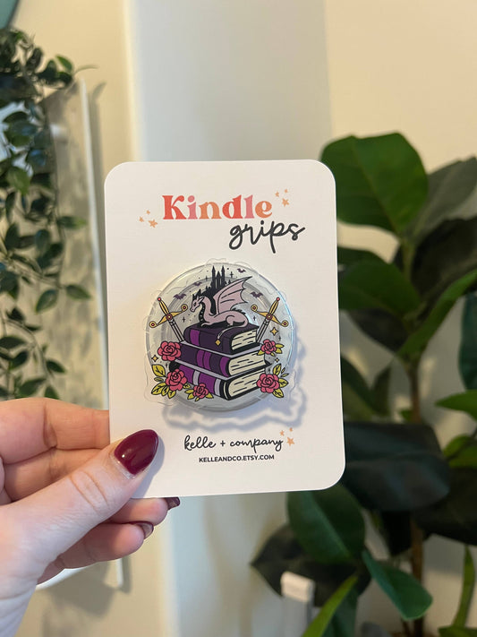 Book dragon kindle grip | kobo grip