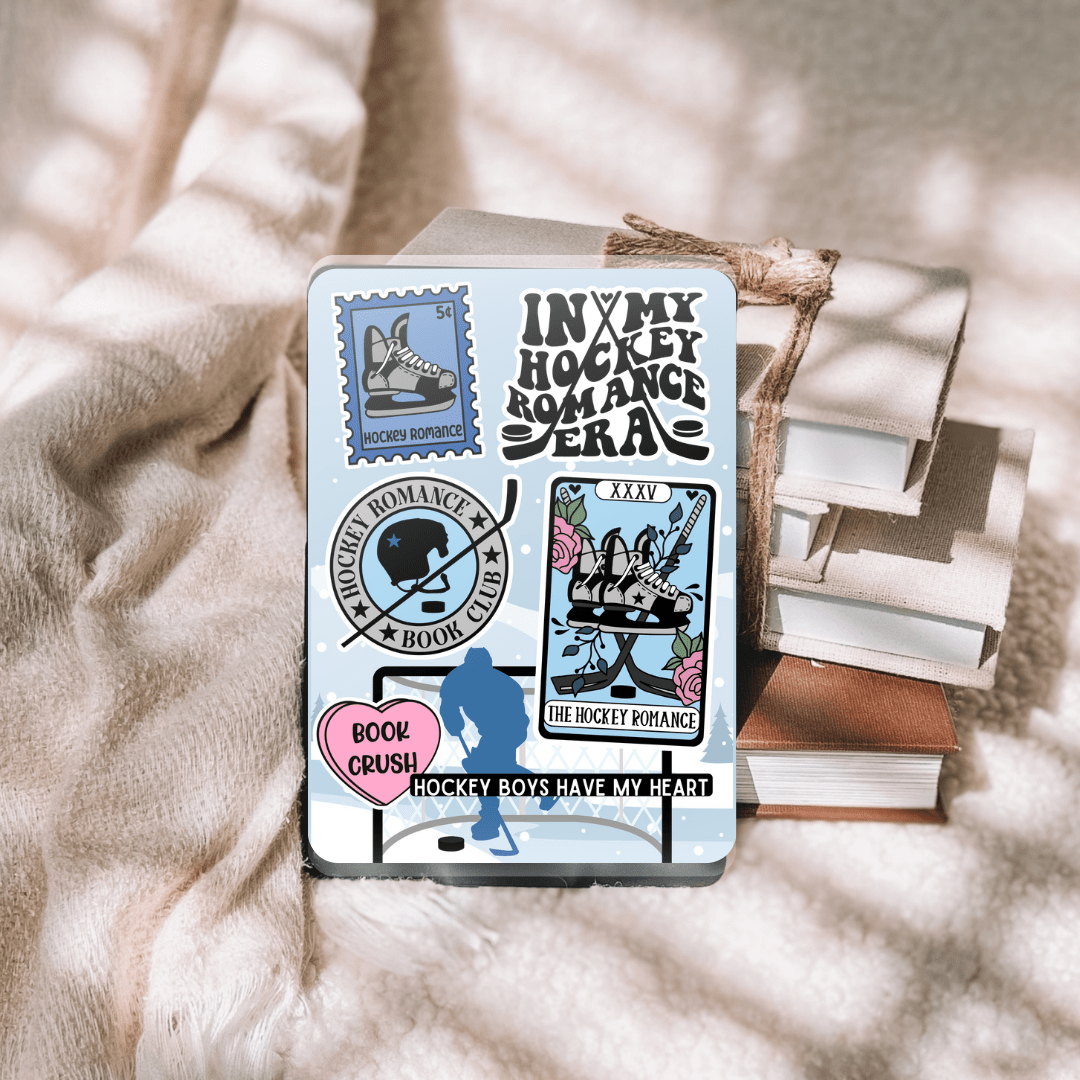 Hockey Romance Collage Kindle Paperwhite Insert