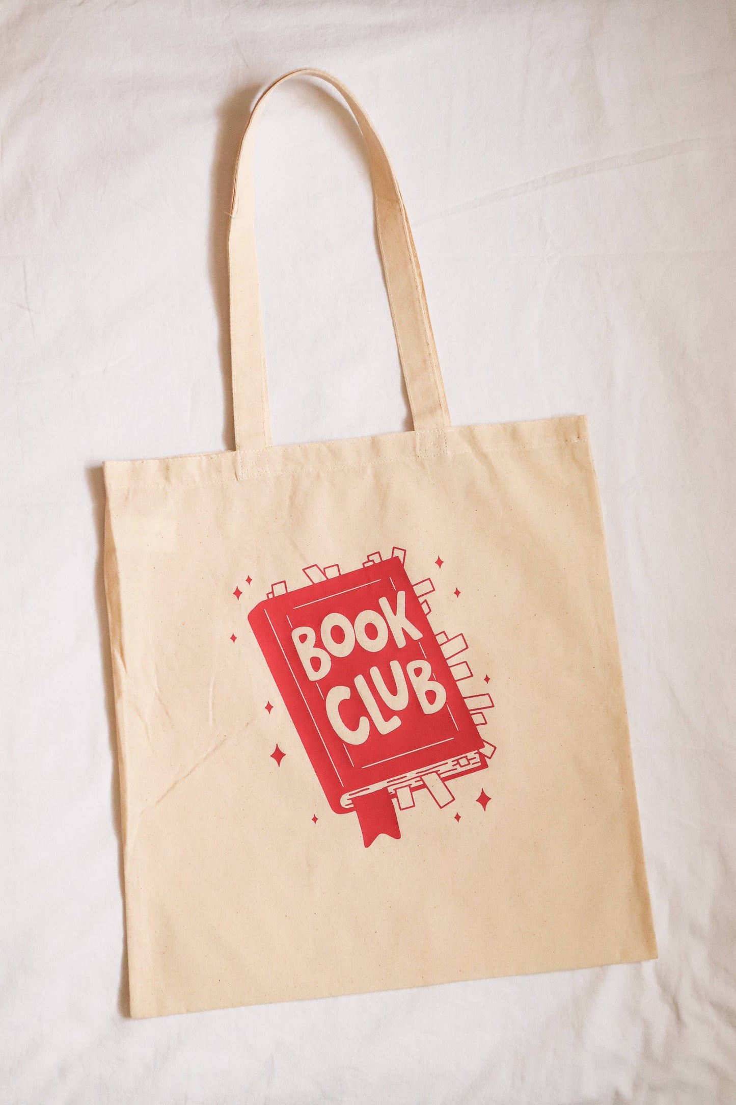 Book Club | Natural Cotton Tote Bag