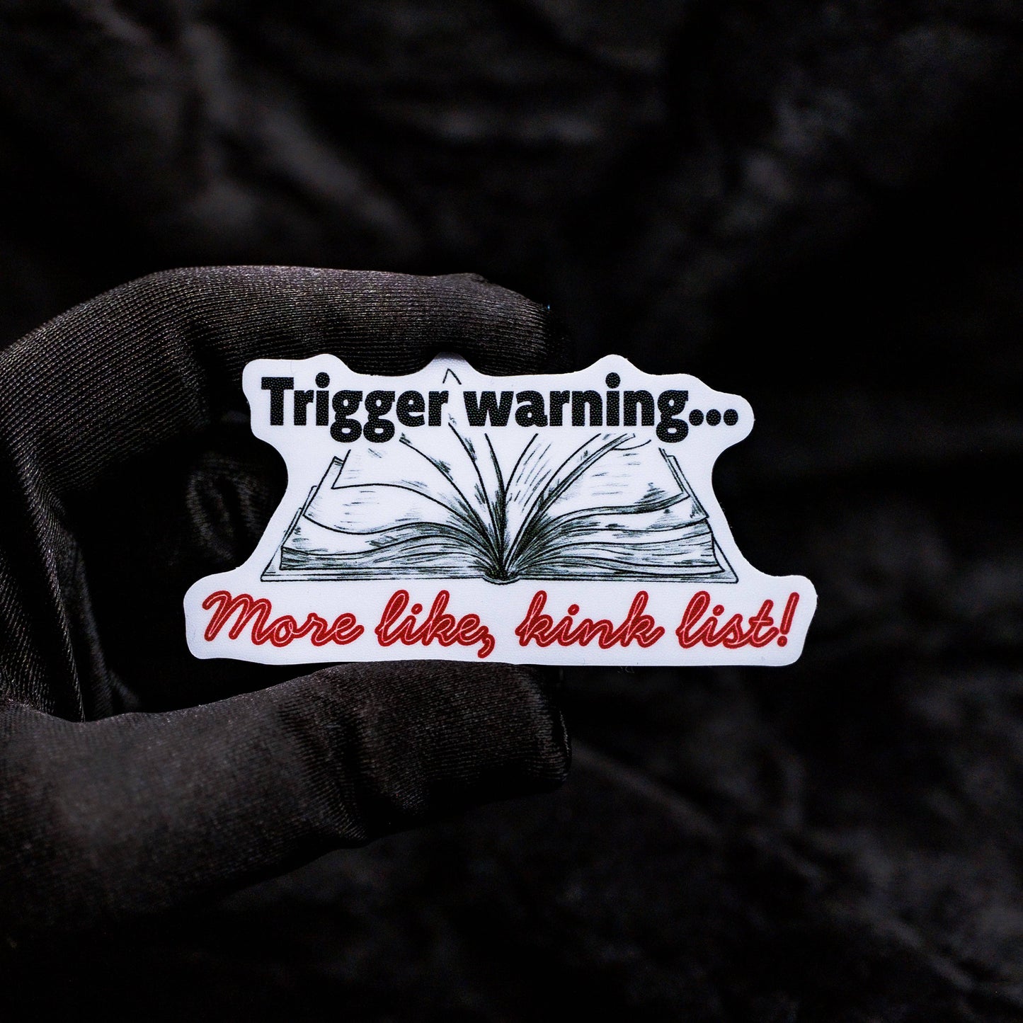 Trigger warning... More like, kink list! Sticker
