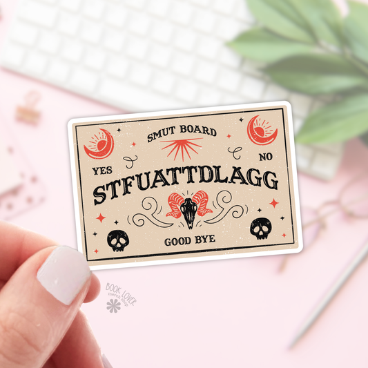 Smut Board STFUATTDLAGG Stickers