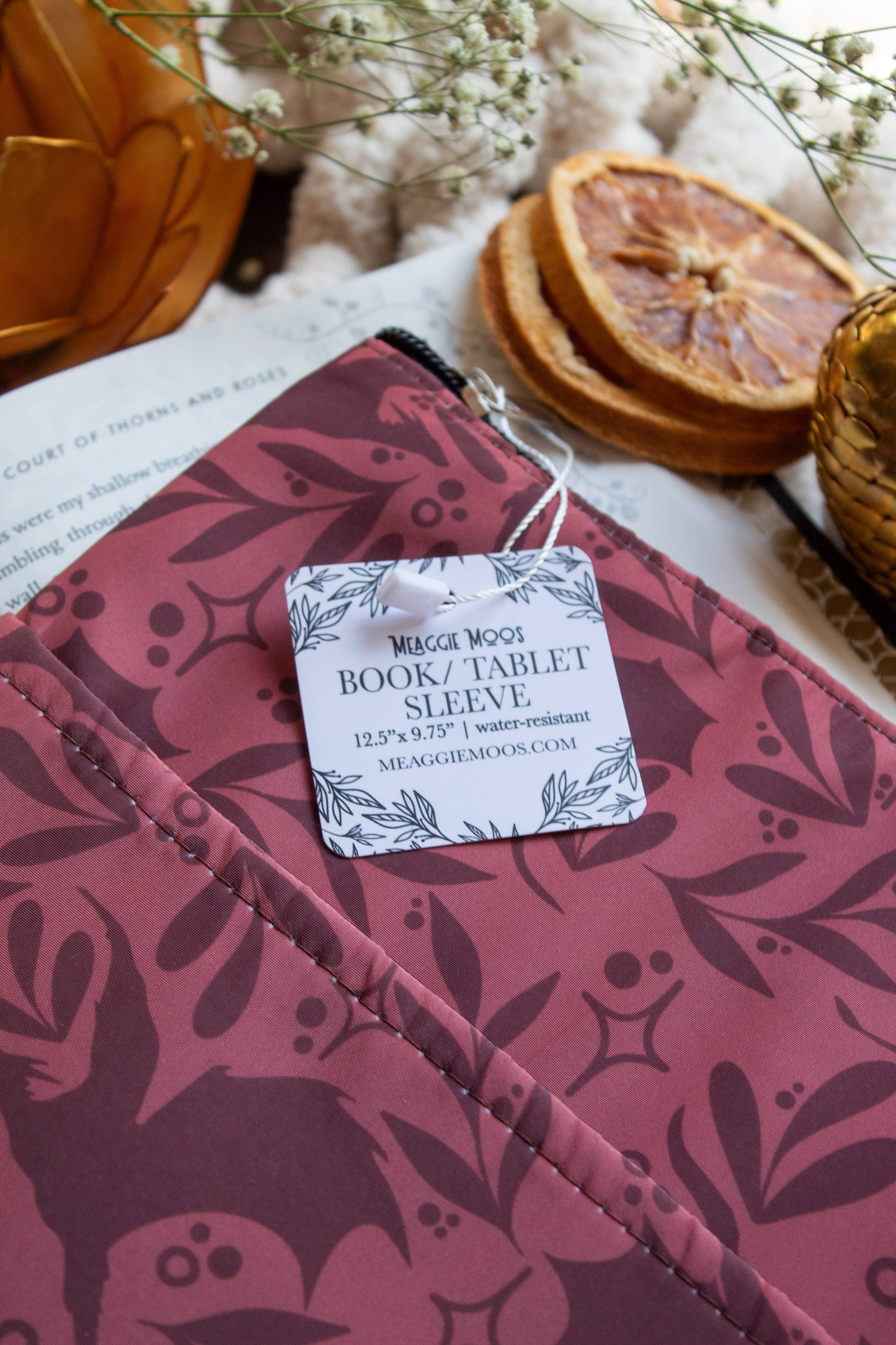 Book Sleeve | Rust Dragons