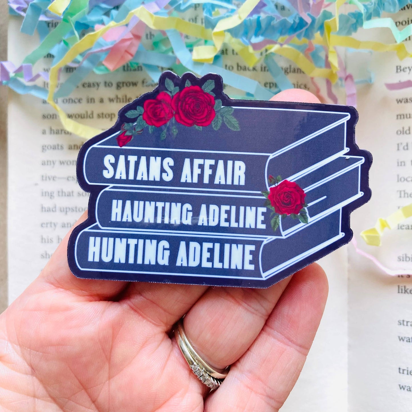 Haunting Adeline Bookish Sticker