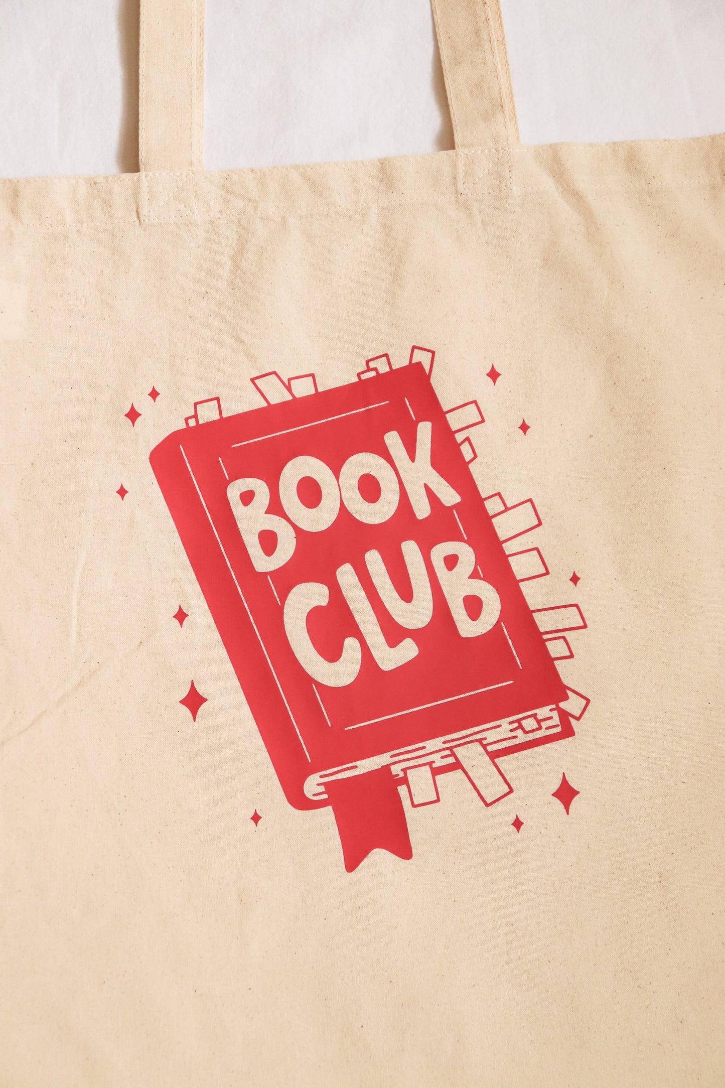 Book Club | Natural Cotton Tote Bag