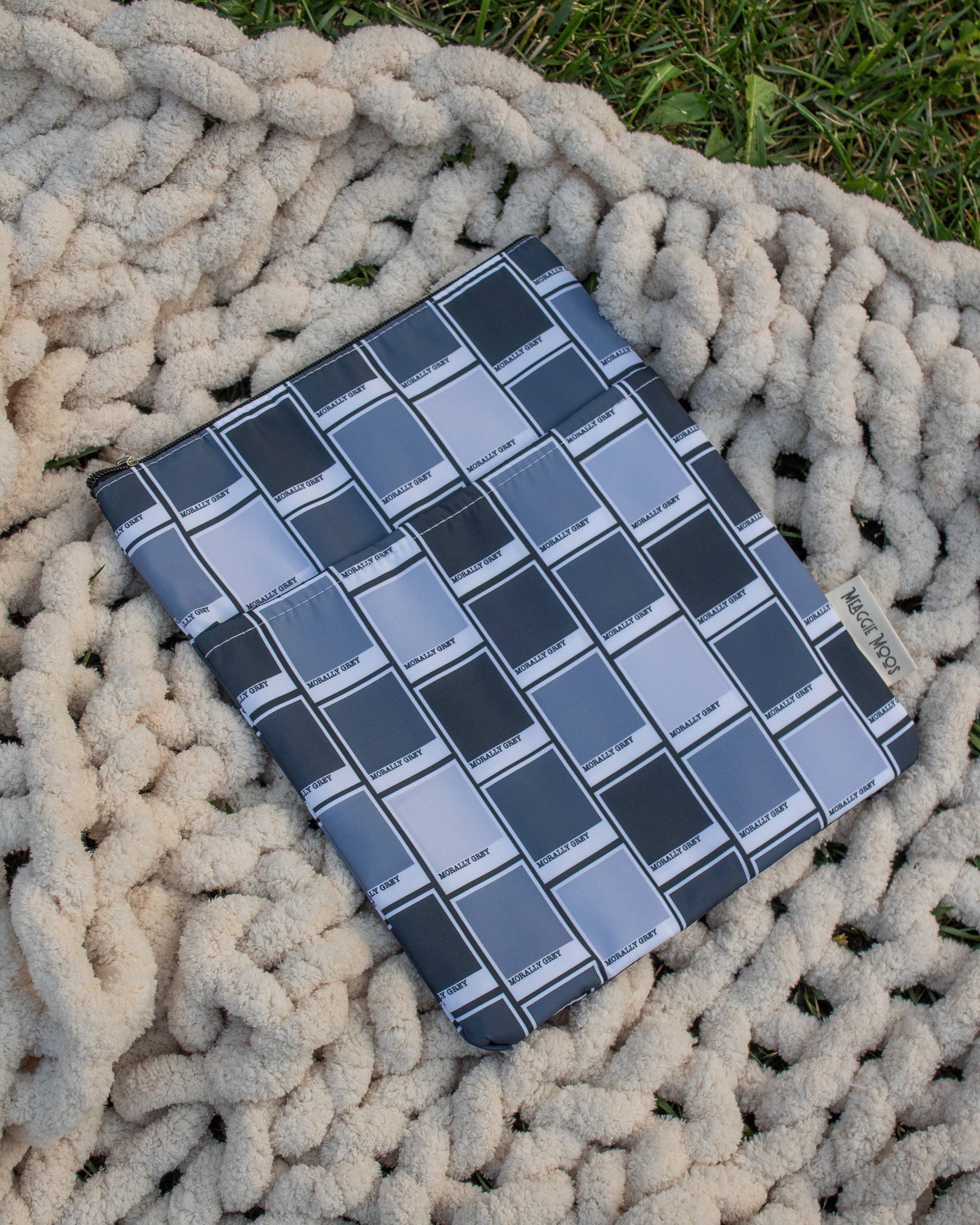 Book / Tablet Sleeve | Morally Grey