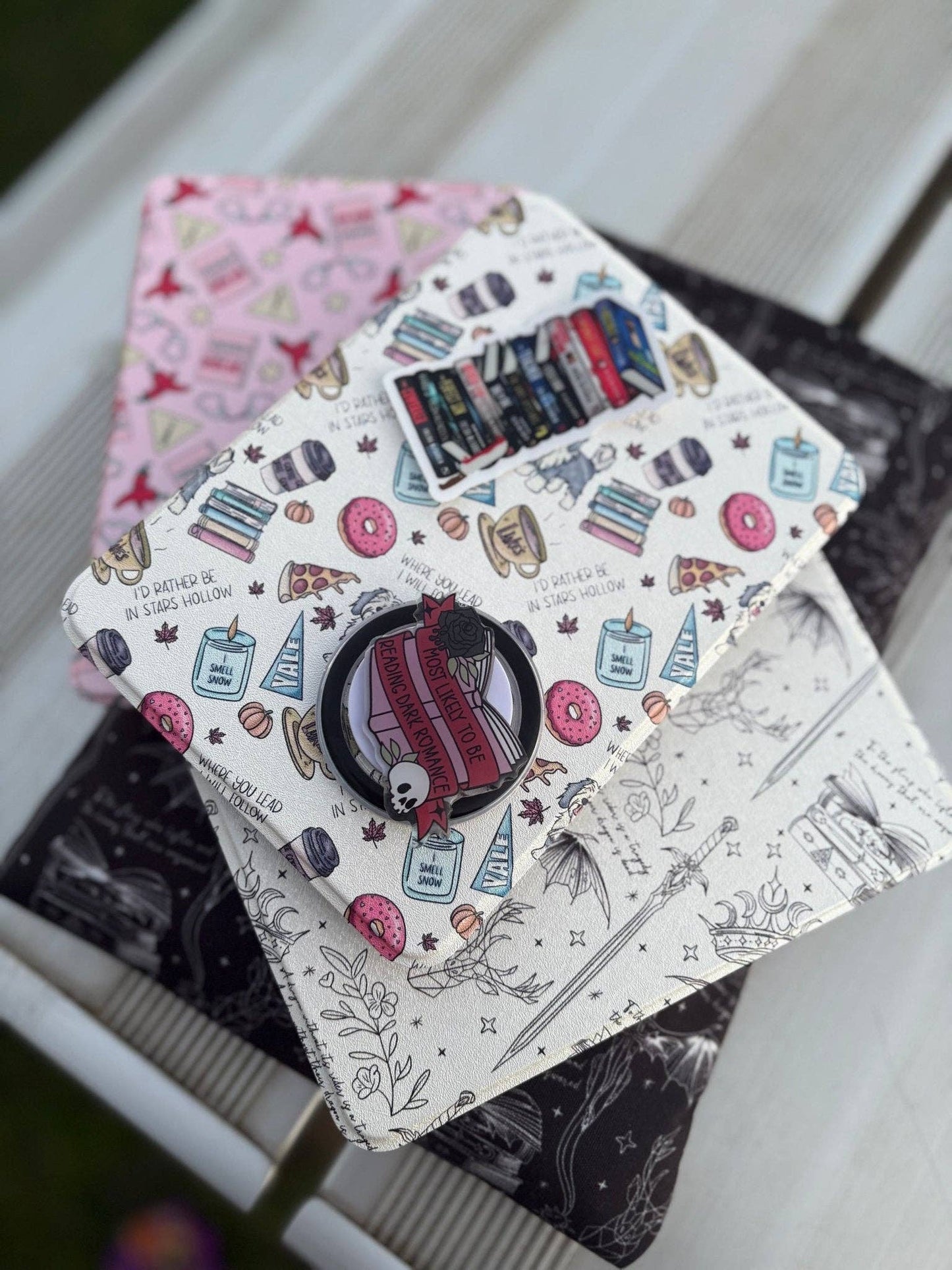 Probably Reading a Dark Romance Kindle Grip