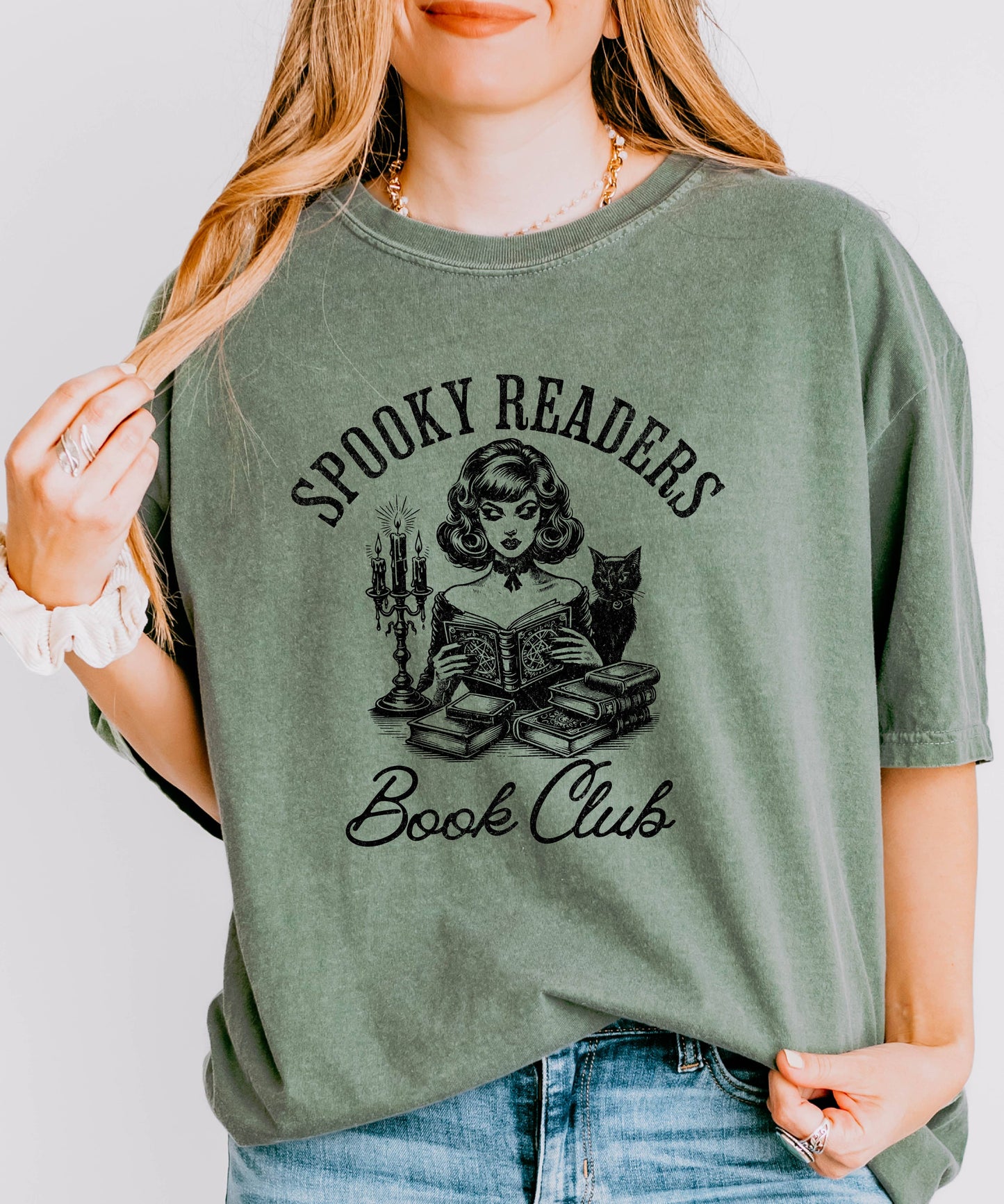 Spooky Readers Book Club Halloween TShirt