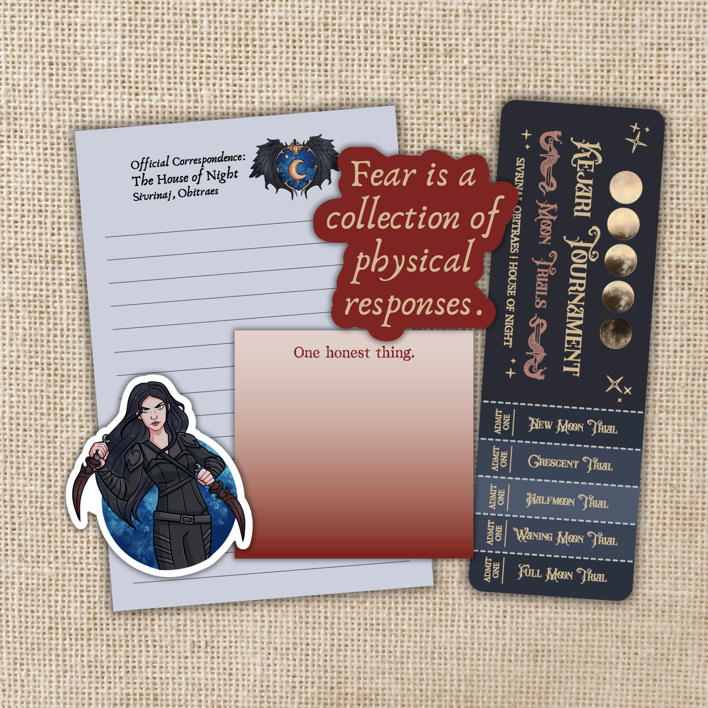 Crowns Of Nyaxia Boxed Stationary Gift Set