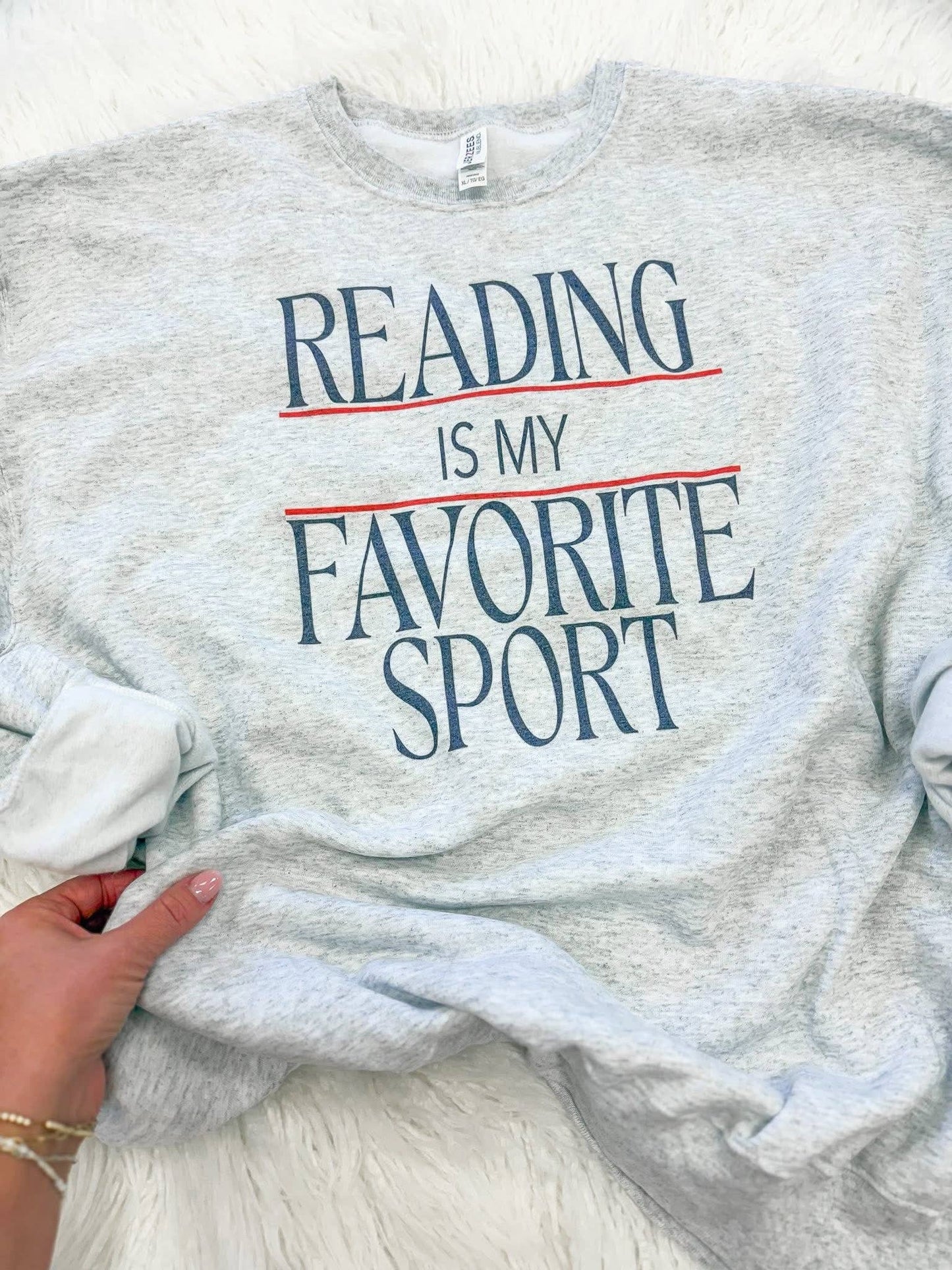 Reading is my Favorite Sport Sweatshirt