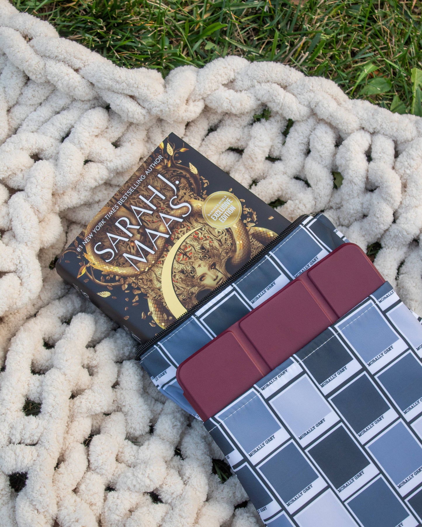 Book / Tablet Sleeve | Morally Grey