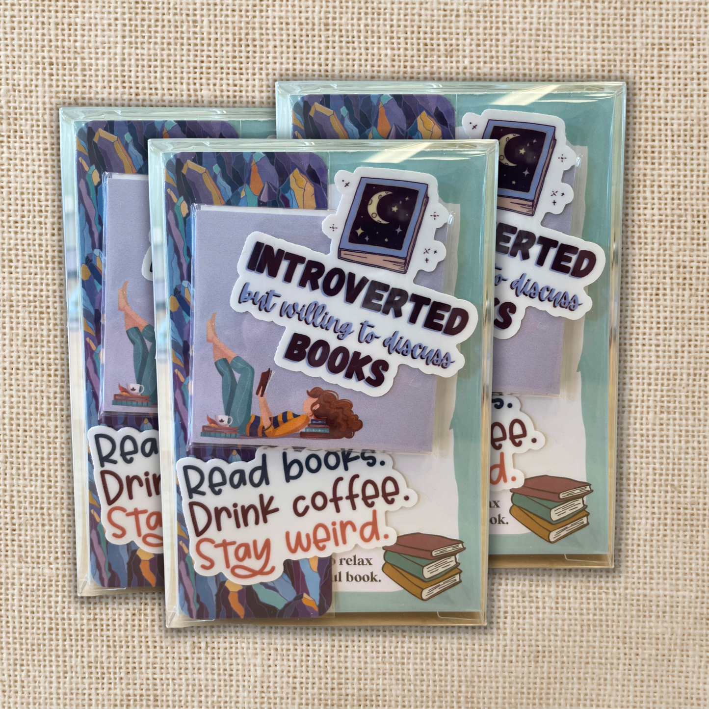 Book Lover Boxed Stationery Gift Set