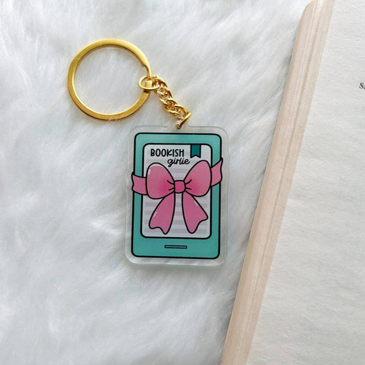 Bookish Girlie Kindle Keychain