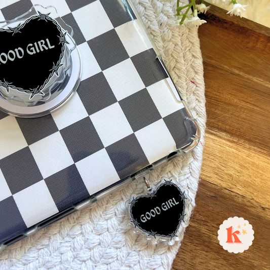 "Good Girl” Kindle Charm