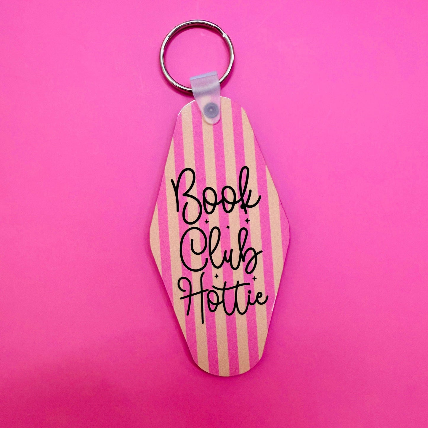 Book Club Hottie Keychain