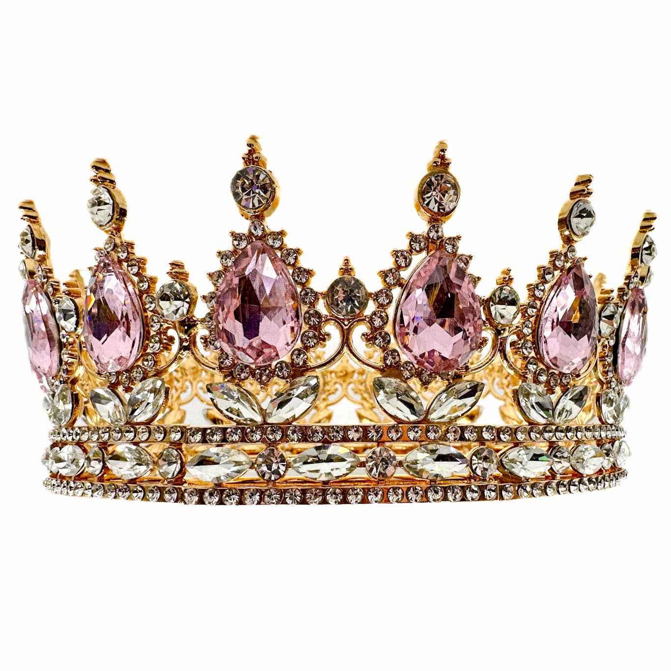 Pink & Gold Crown