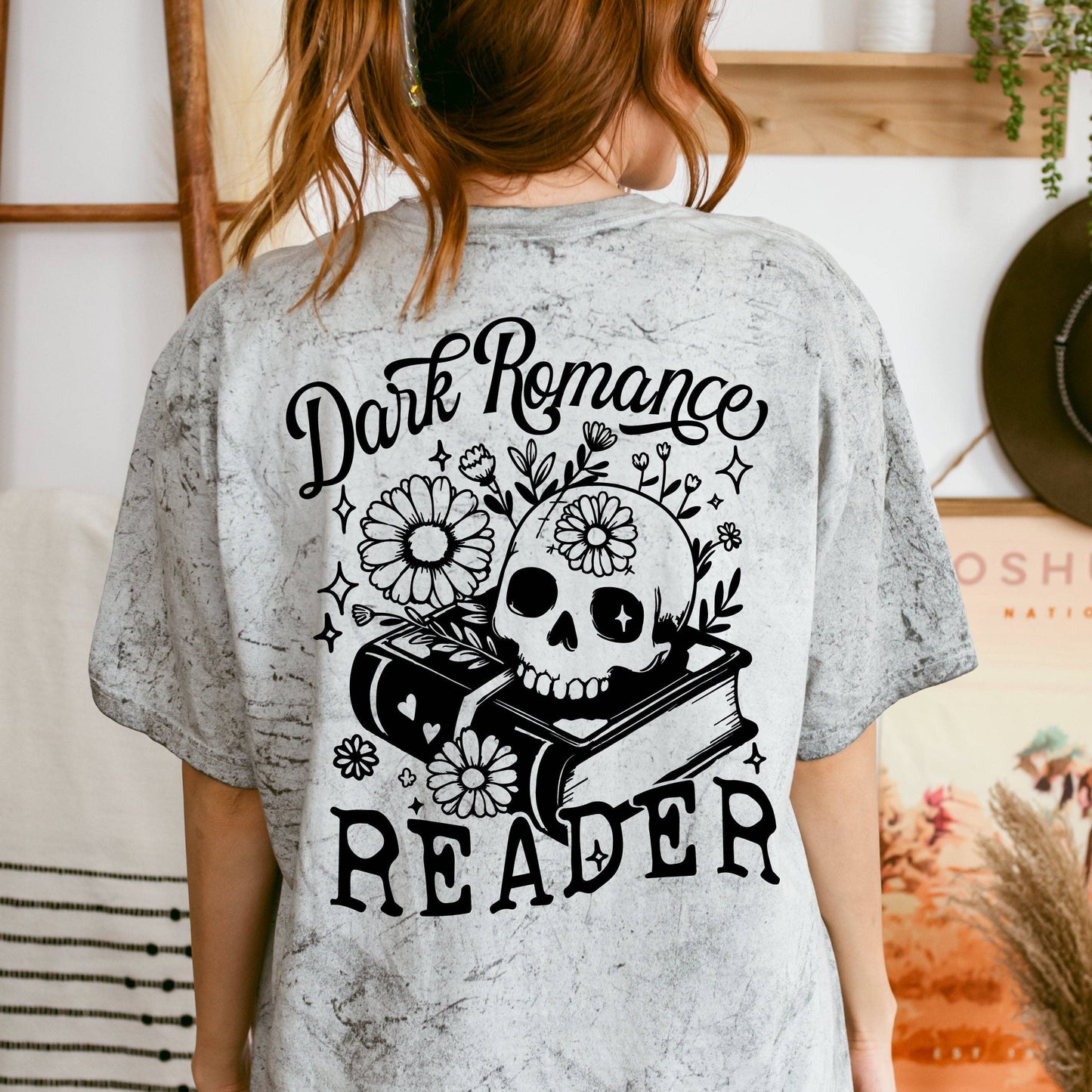 Dark Romance Reader Bookish T-shirt