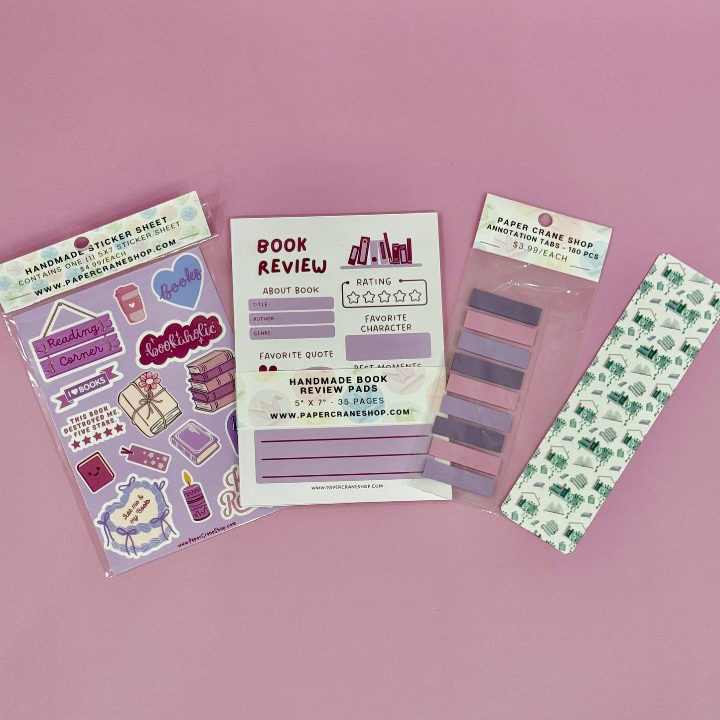 Everything but the Book Bundle - Purple