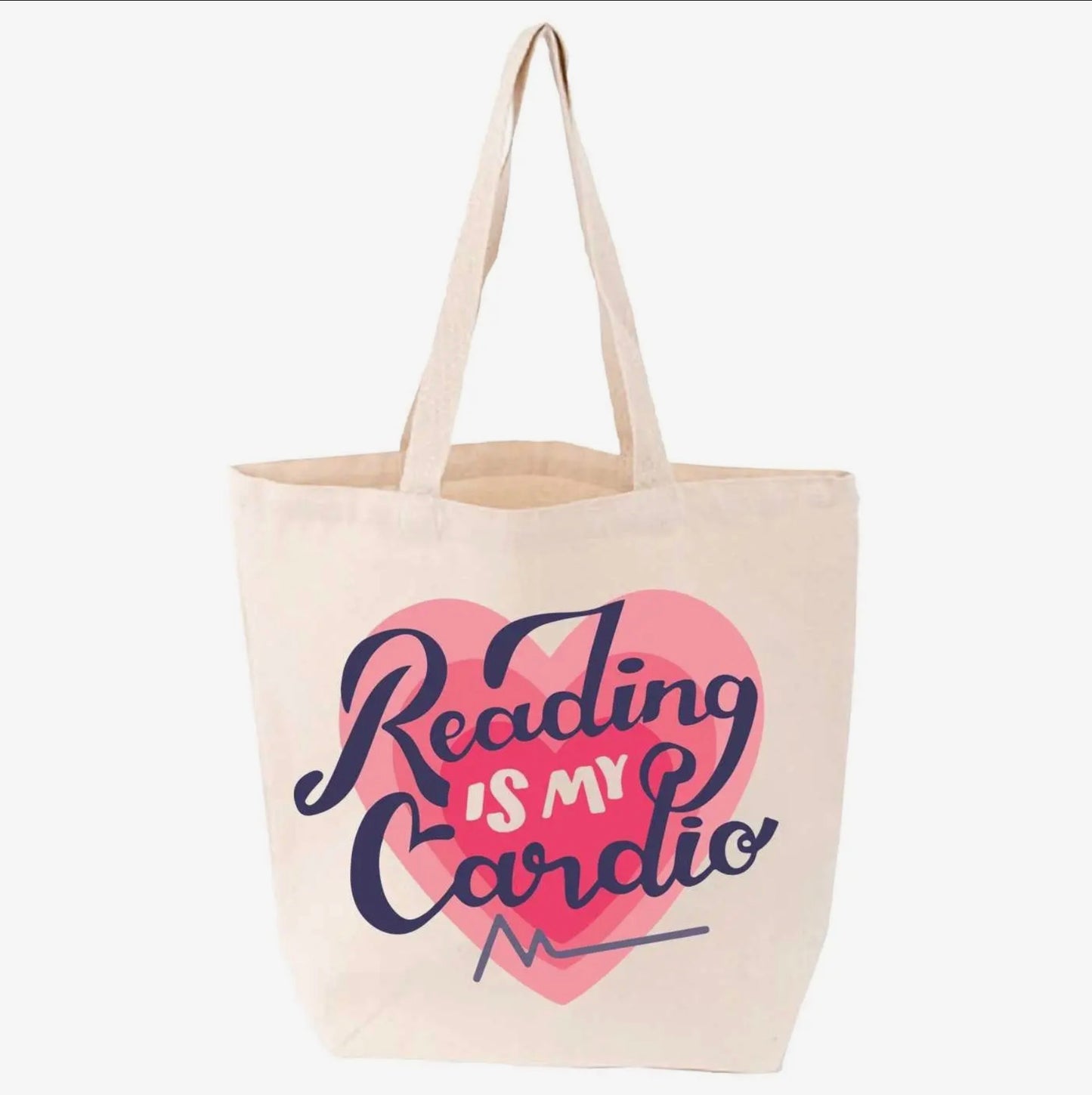 Reading is My Cardio Tote