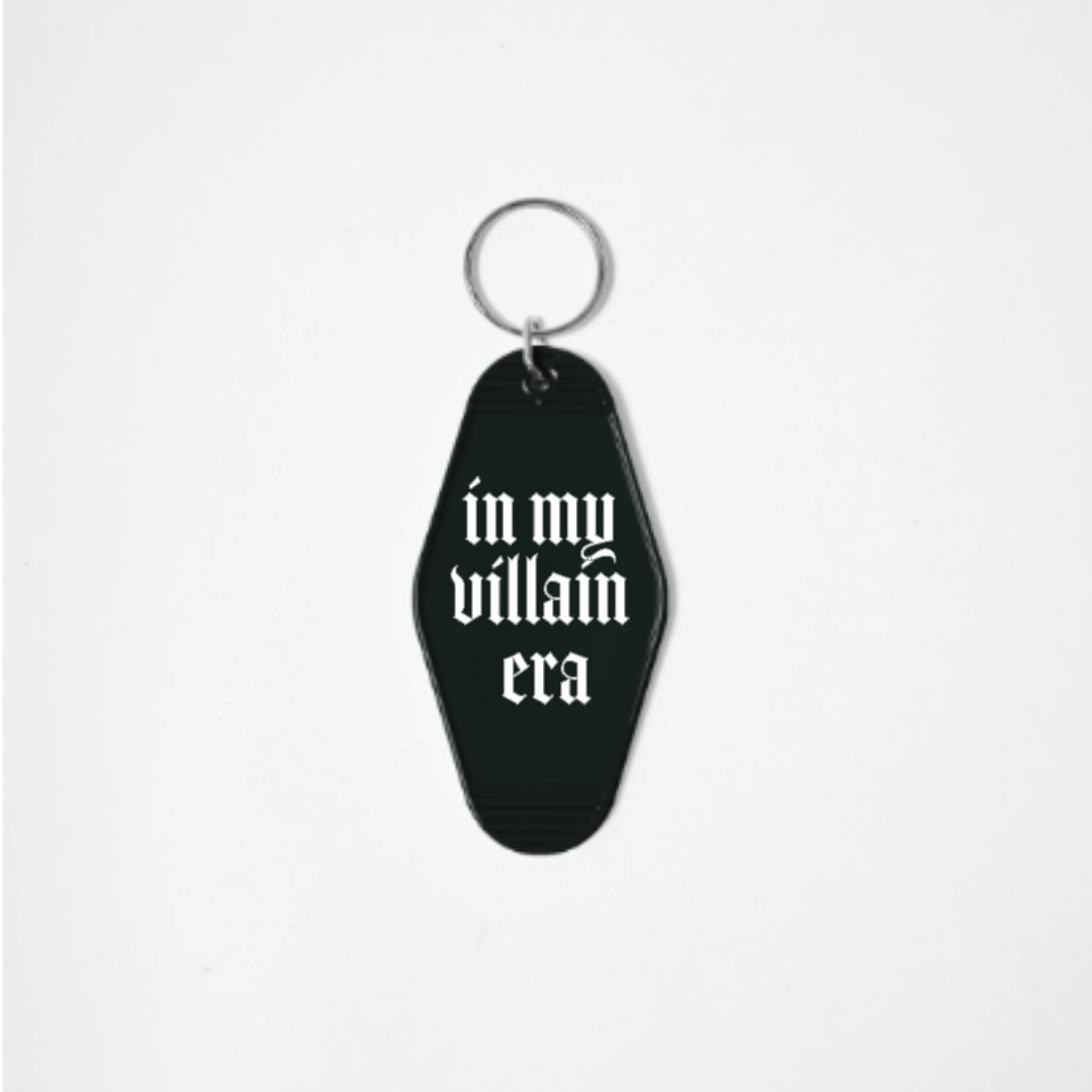 Goth Style, Witchy Style, Motel Keychains, In My Villain Era