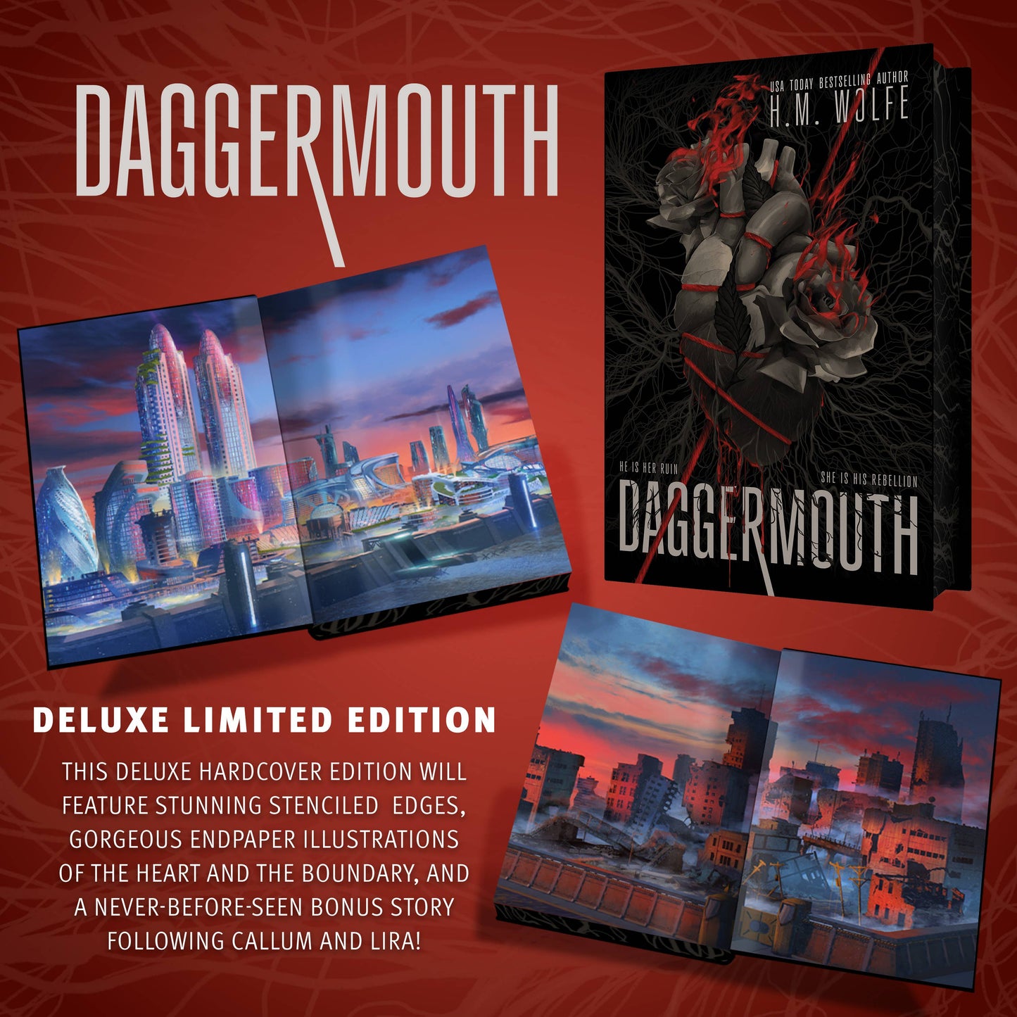 Daggermouth (Deluxe)- H. M. Wolfe