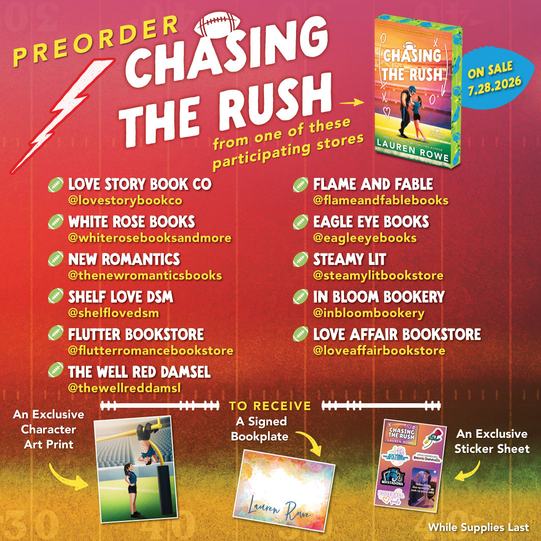 Chasing The Rush (INDIE PRE-ORDER)- Lauren Rowe