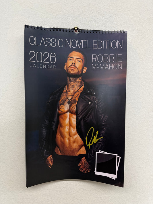 Robbie McMahon Exclusive Signed 2026 Calendar