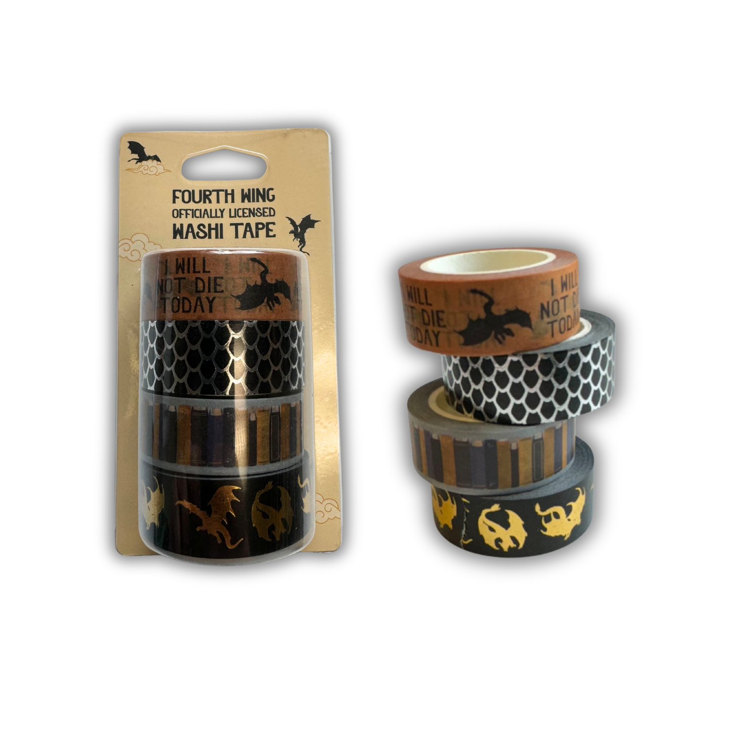 Fourth Wing Washi Tape