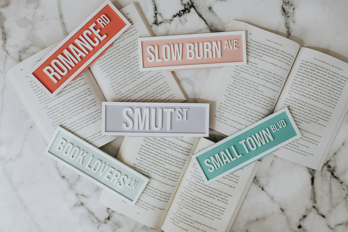 Smut St. Acrylic Shelf Sign w/ Stand