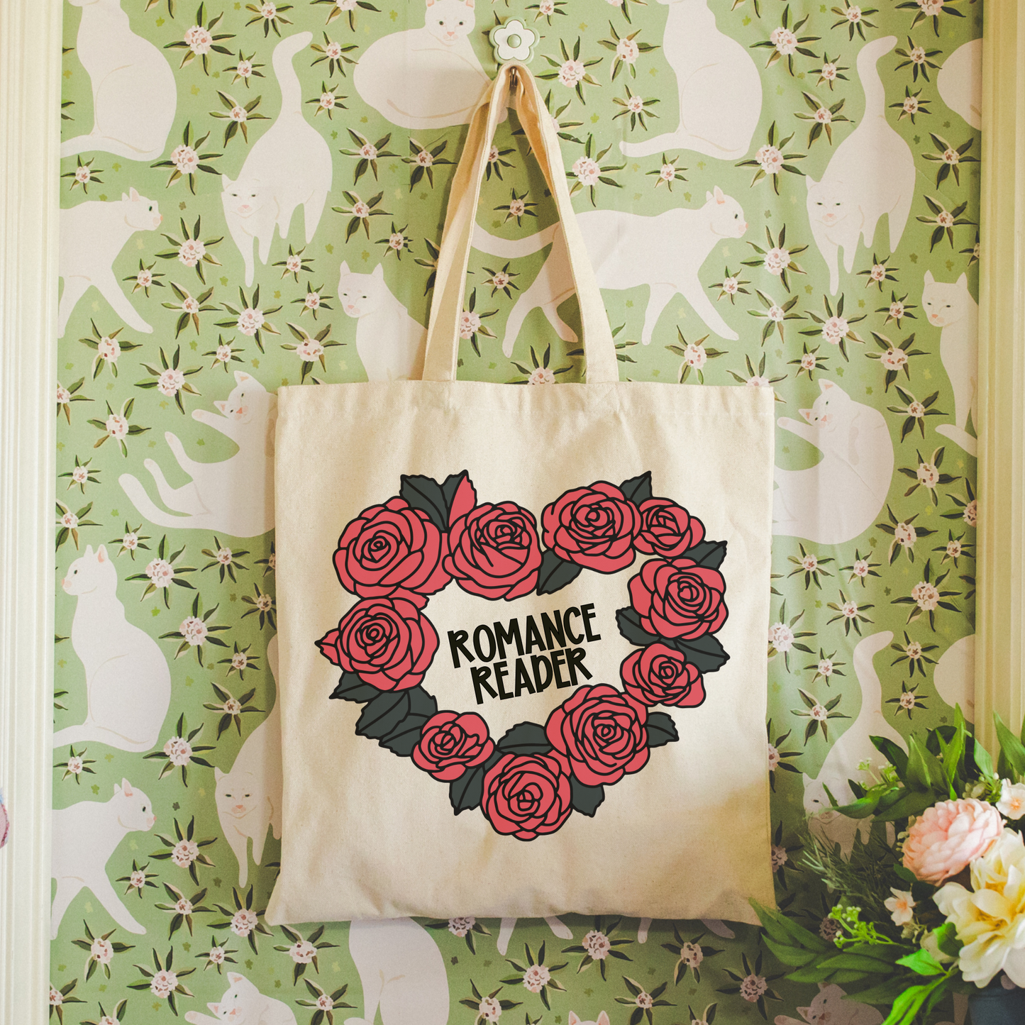 Romance Reader Tote Bag