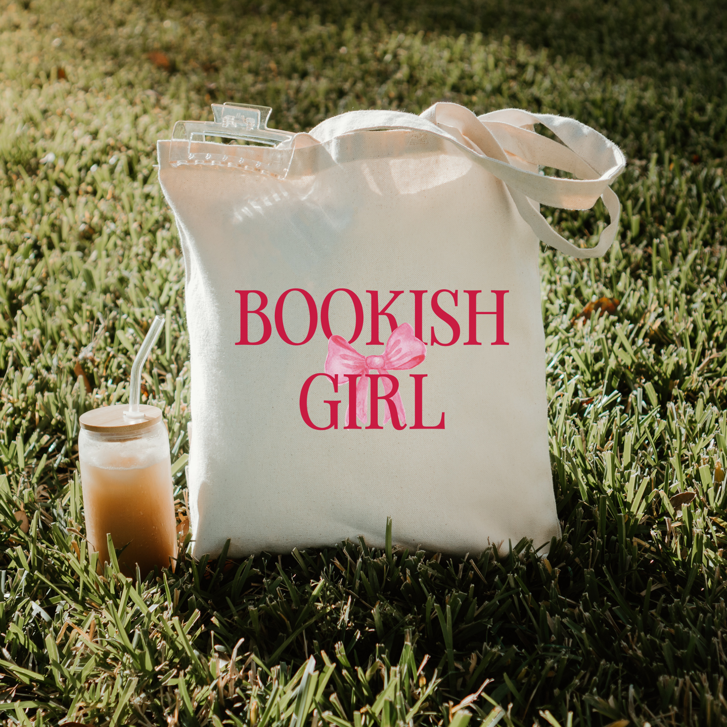 Bookish Girl Tote Bag