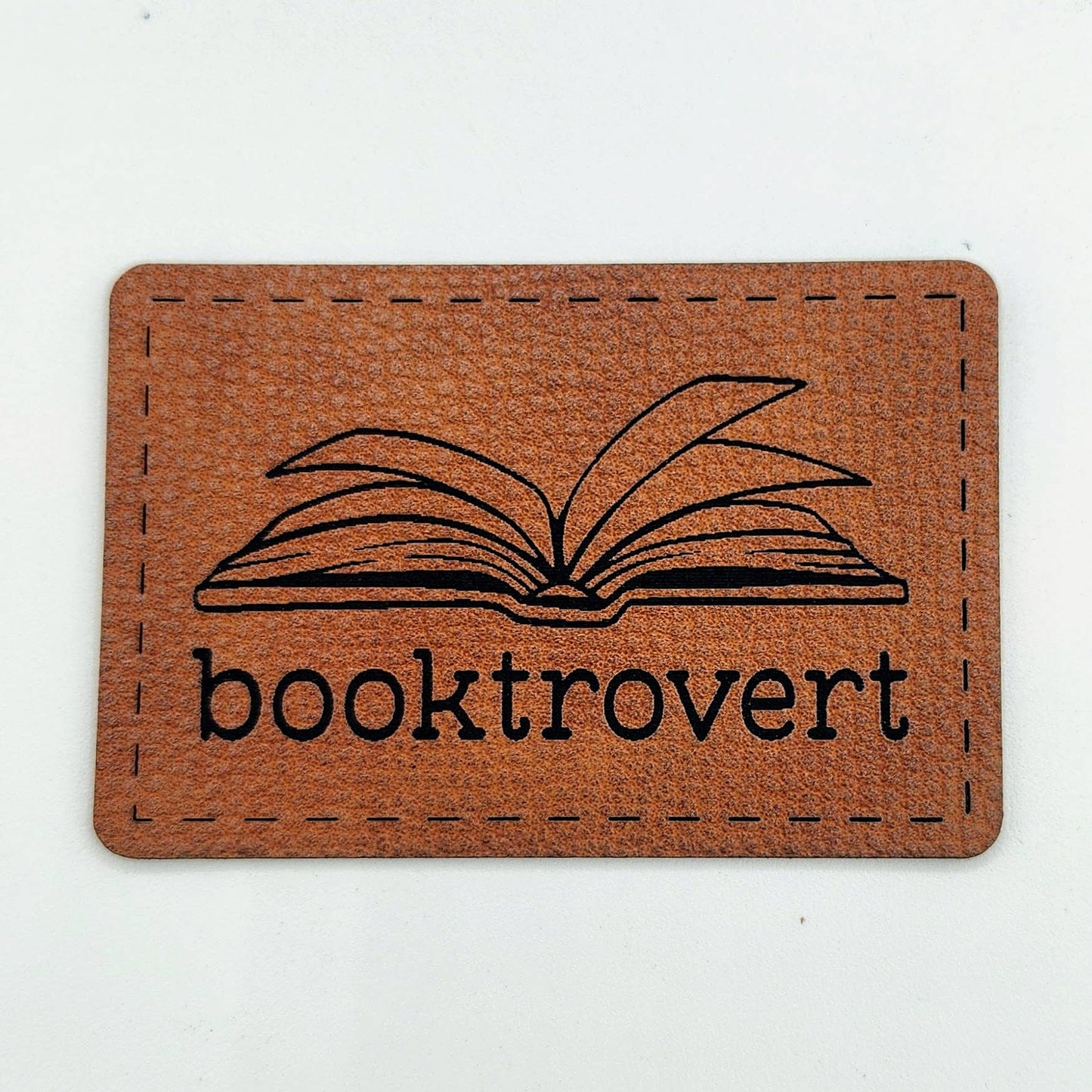 Booktrovert Iron On Patch