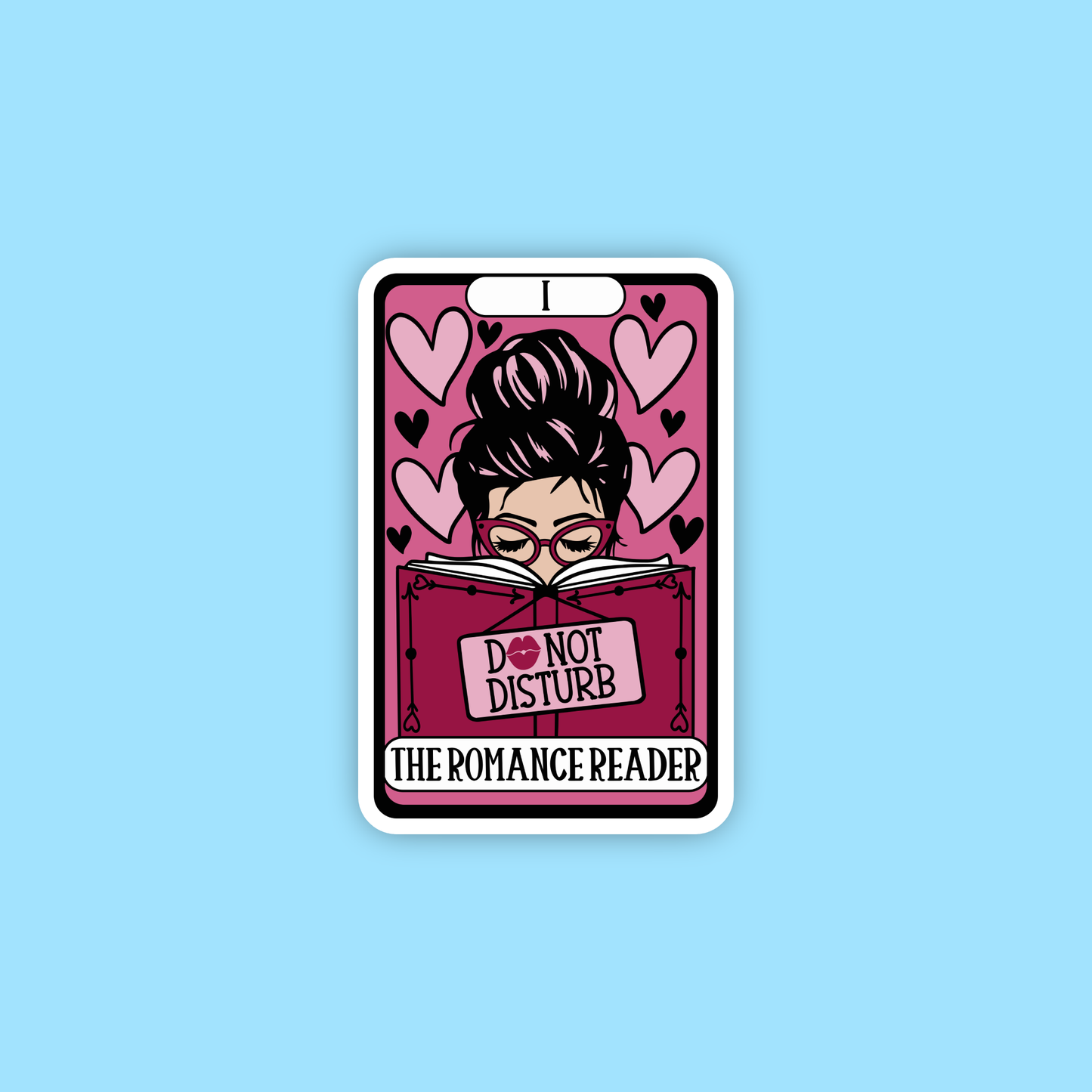 Tarot the Romance Reader Sticker