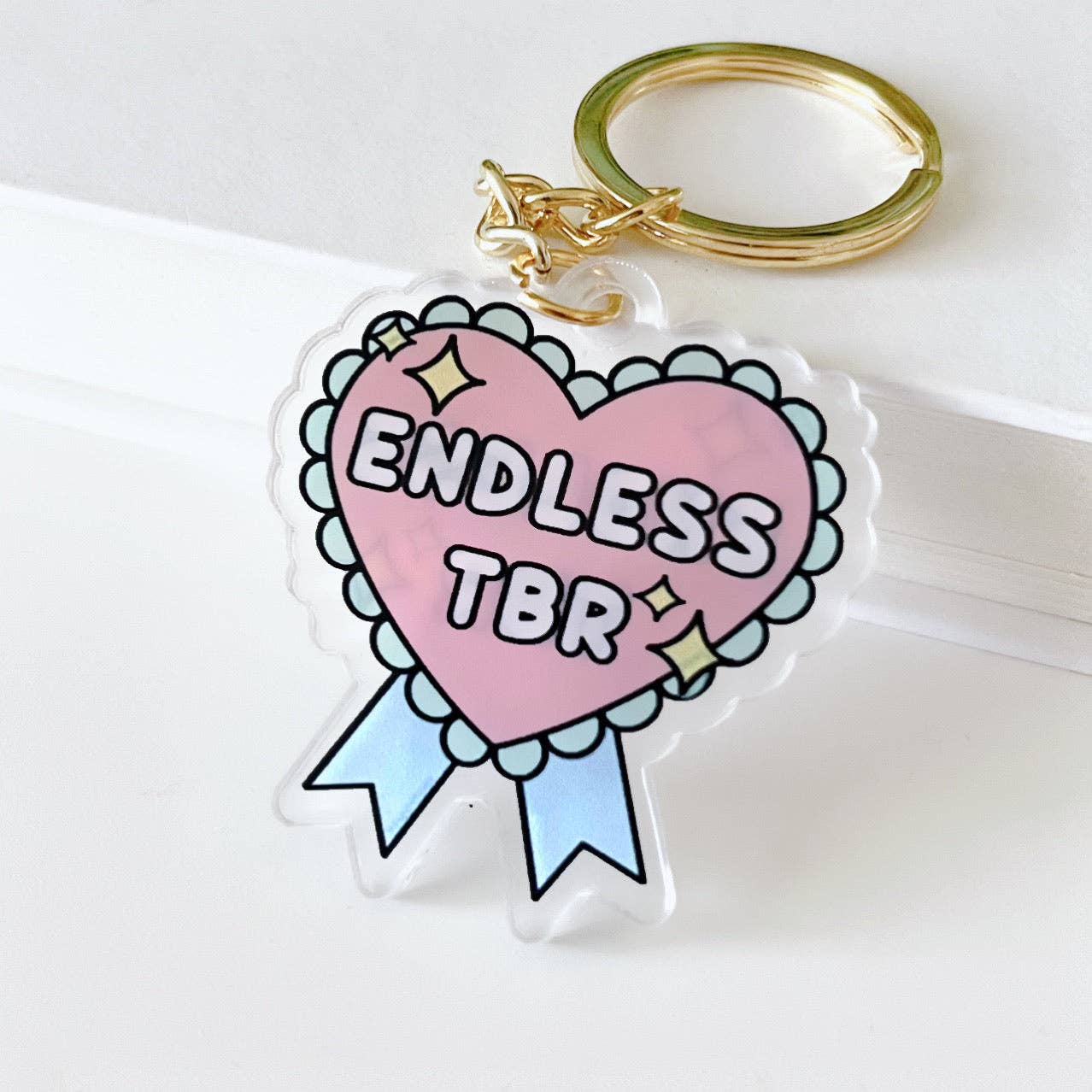 Endless TBR Keychain