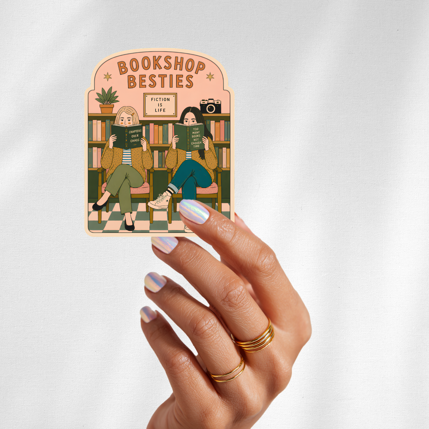 Bookshop Besties Sticker