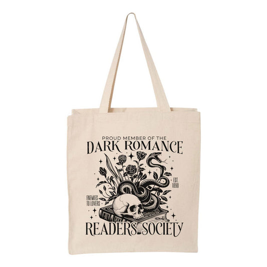 Dark Romance Readers Society Tote Bag