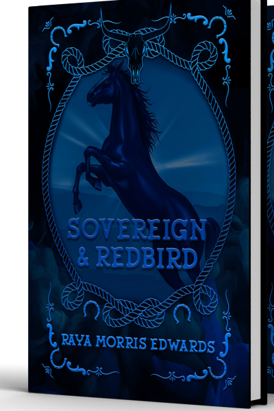 Sovereign & Redbird Blue Foil SE (Signed)- Raya Morris Edwards