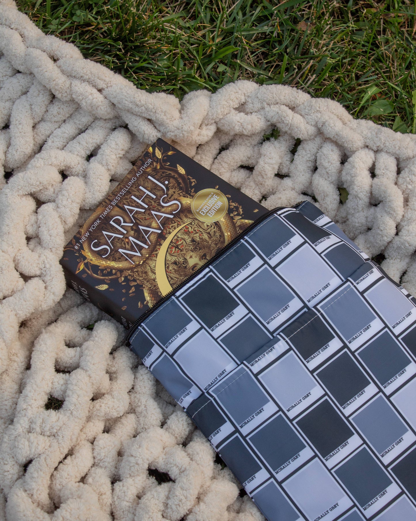 Book / Tablet Sleeve | Morally Grey