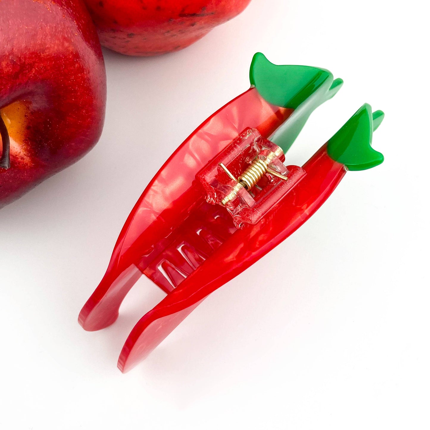 Red Chili Pepper Hair Claw Clip