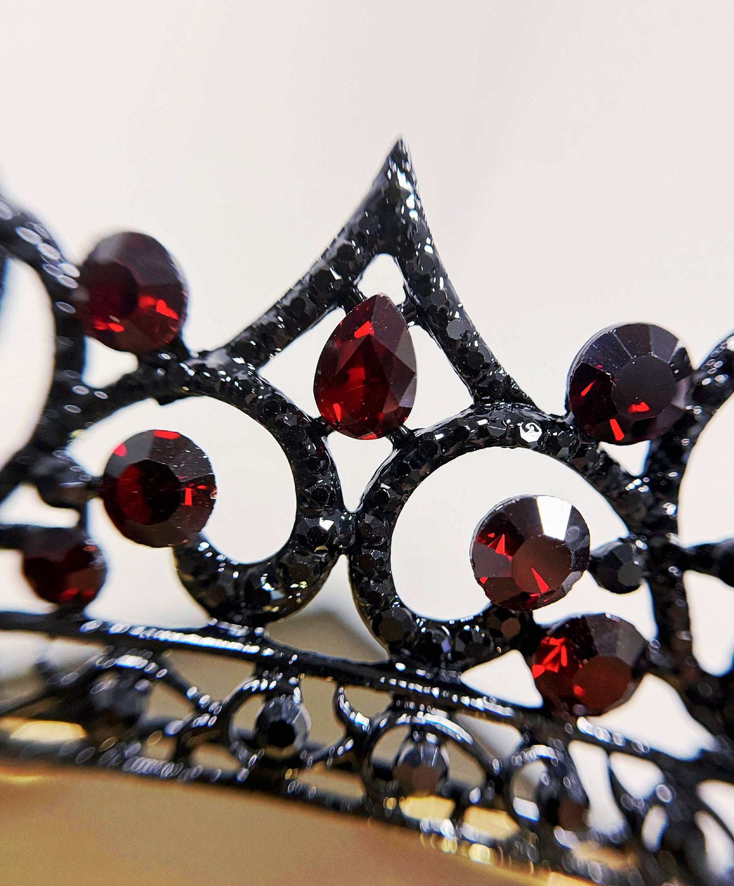Ruby Crystal Tiara