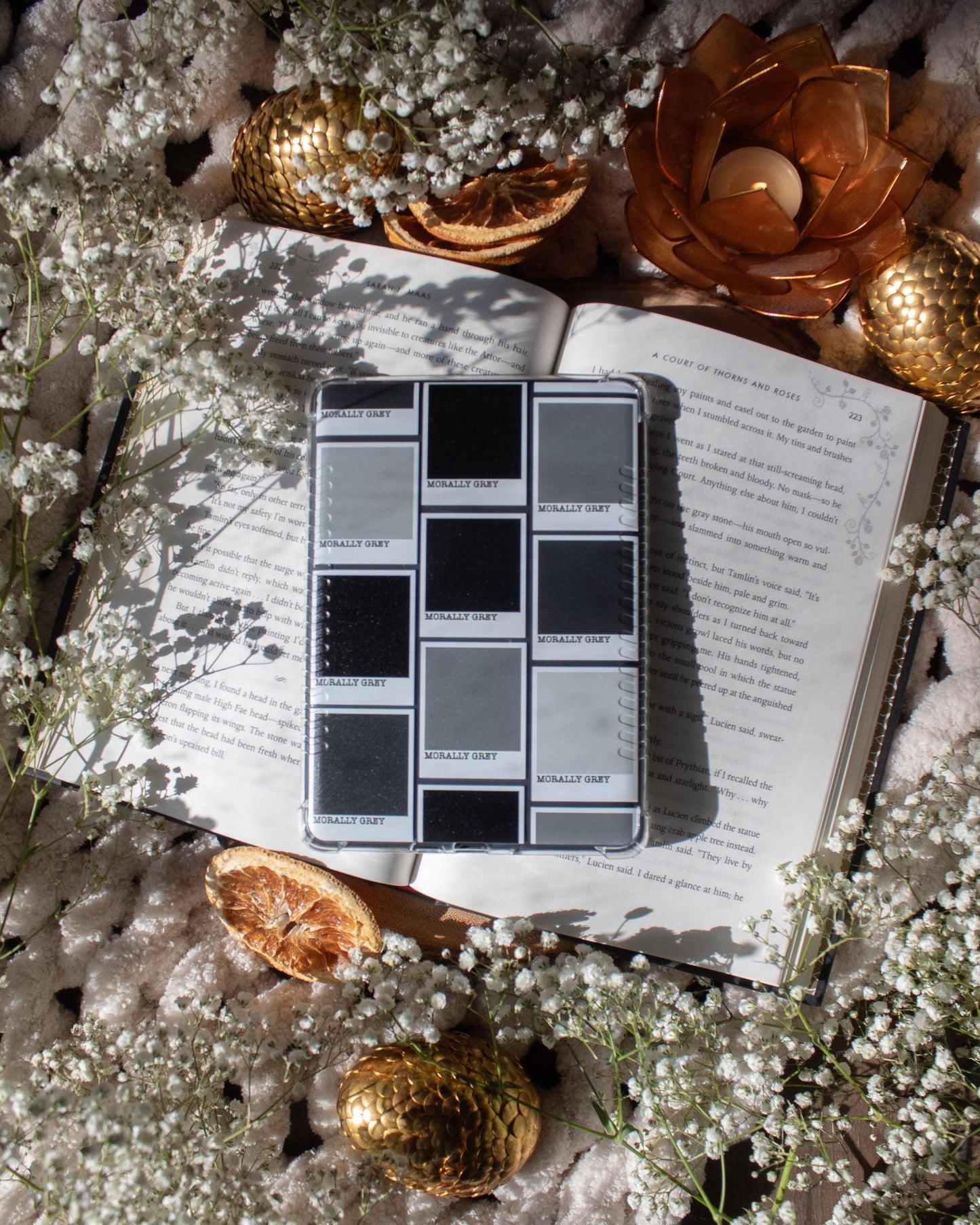 Soft Clear Kindle Case | Morally Grey