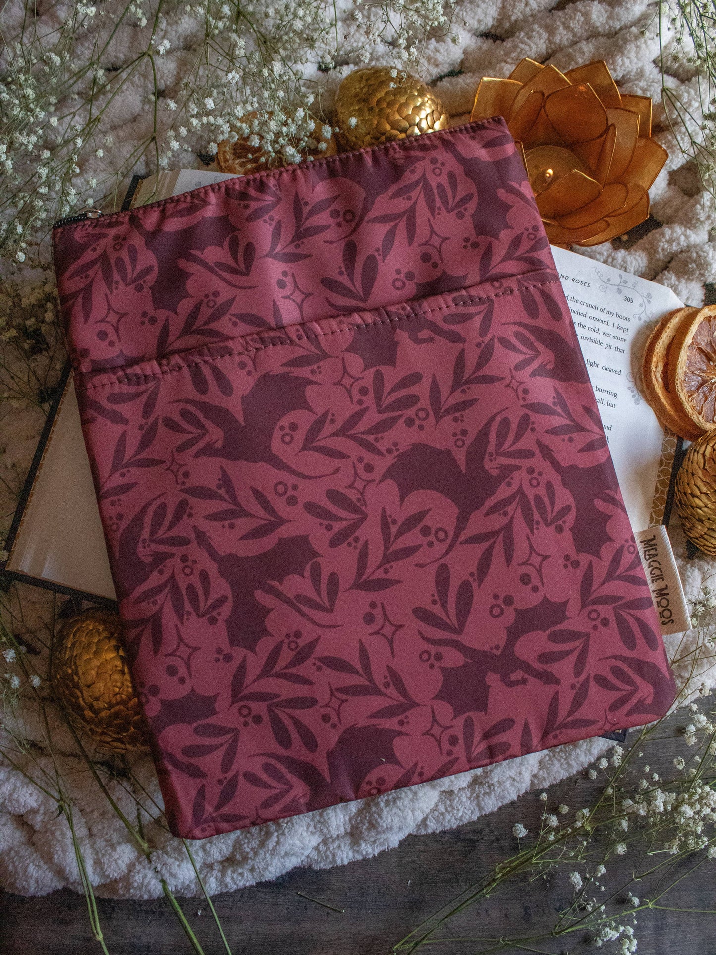 Book Sleeve | Rust Dragons