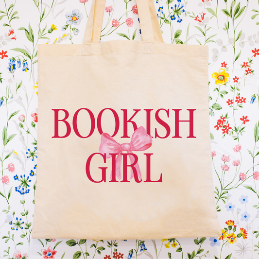 Bookish Girl Tote Bag
