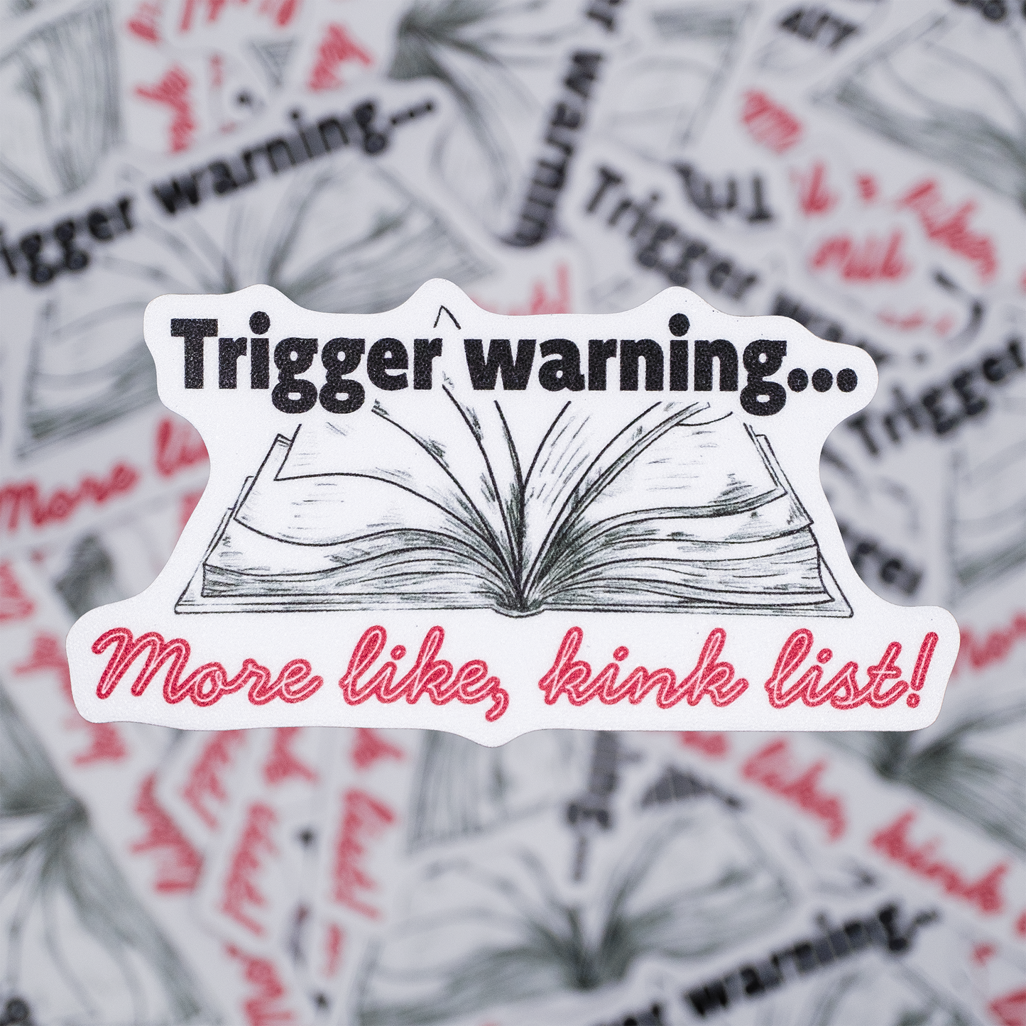 Trigger warning... More like, kink list! Sticker