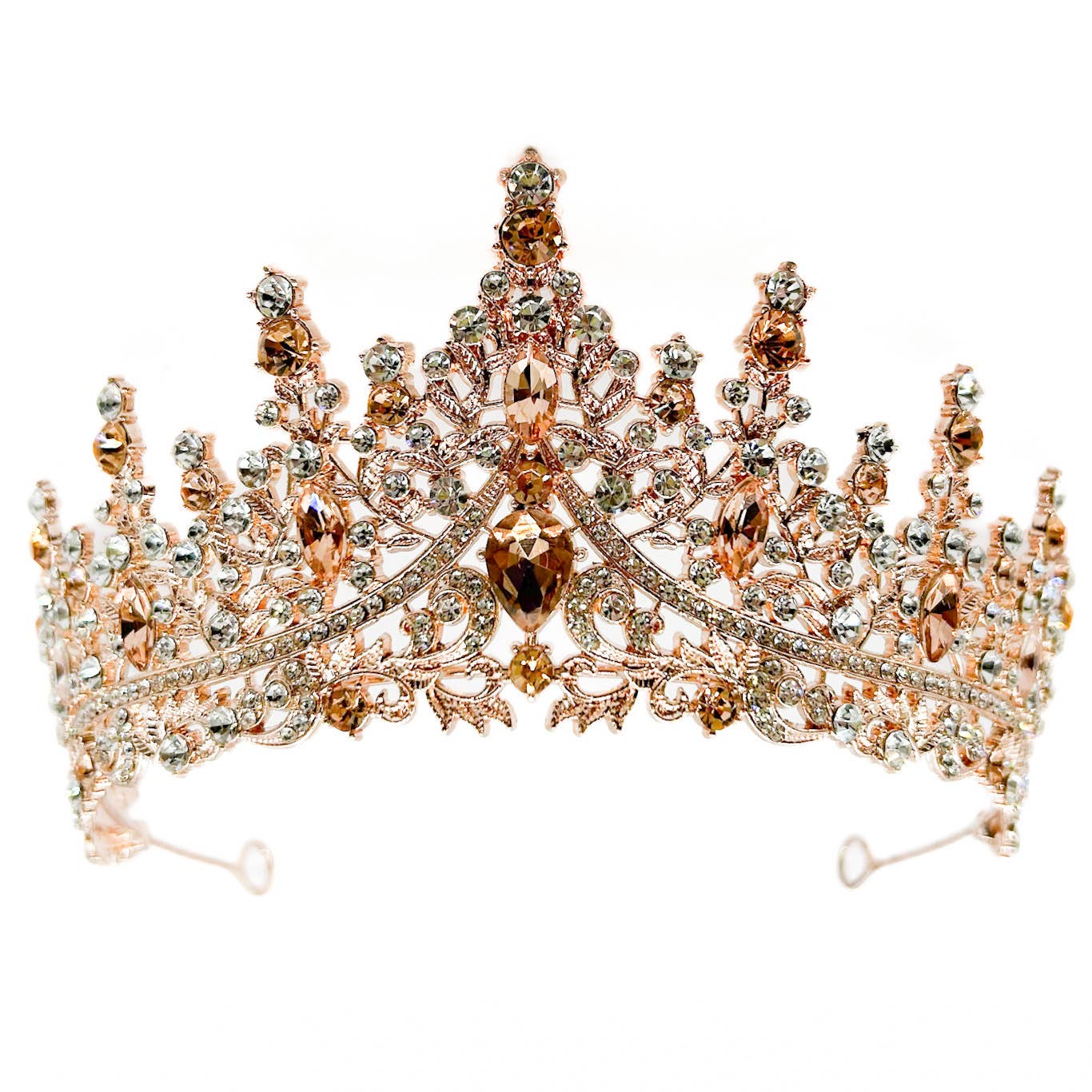 Peach & Gold Tiara