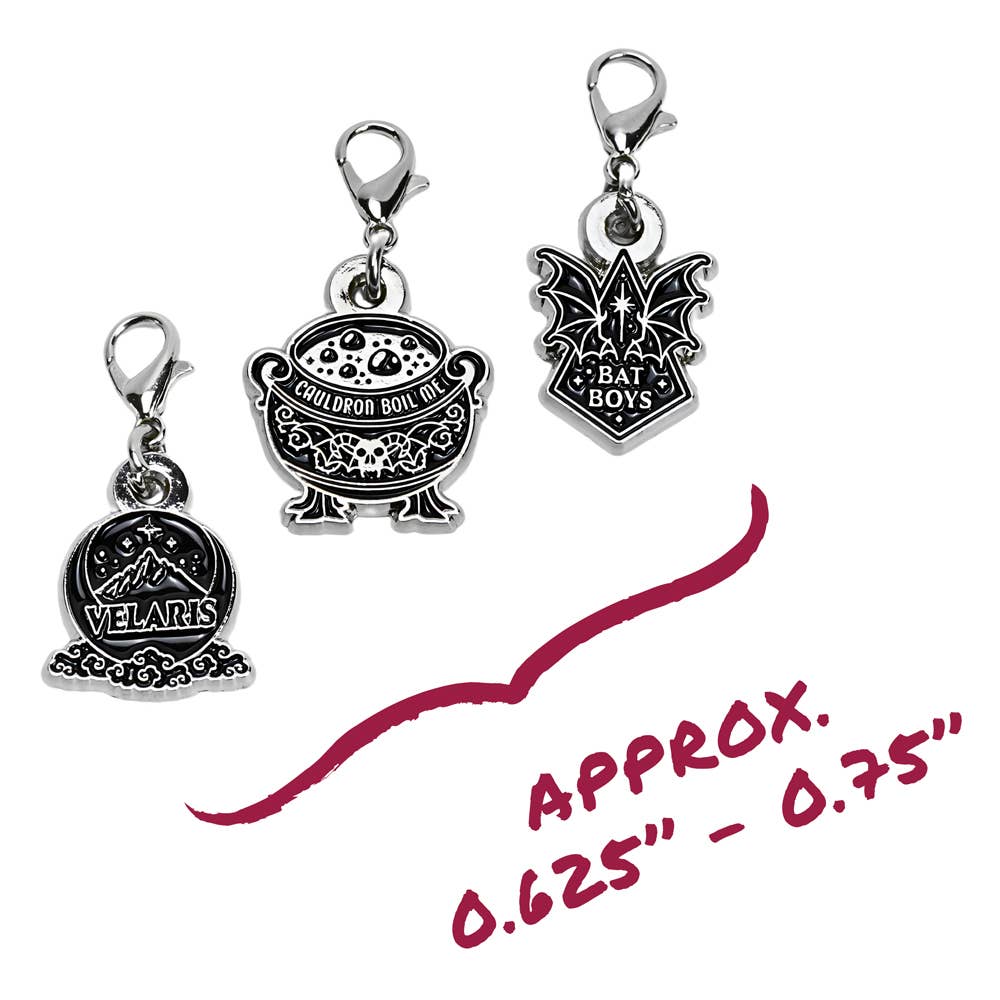 A Court of Thorns and Roses Dust Plug Charms (3-Pack)