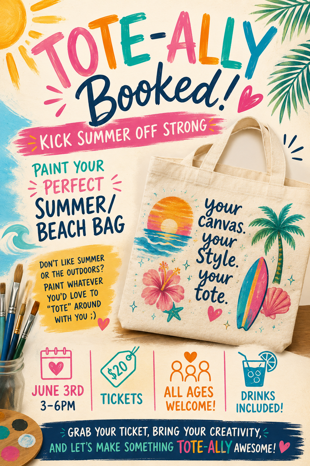 Tote-ally Booked