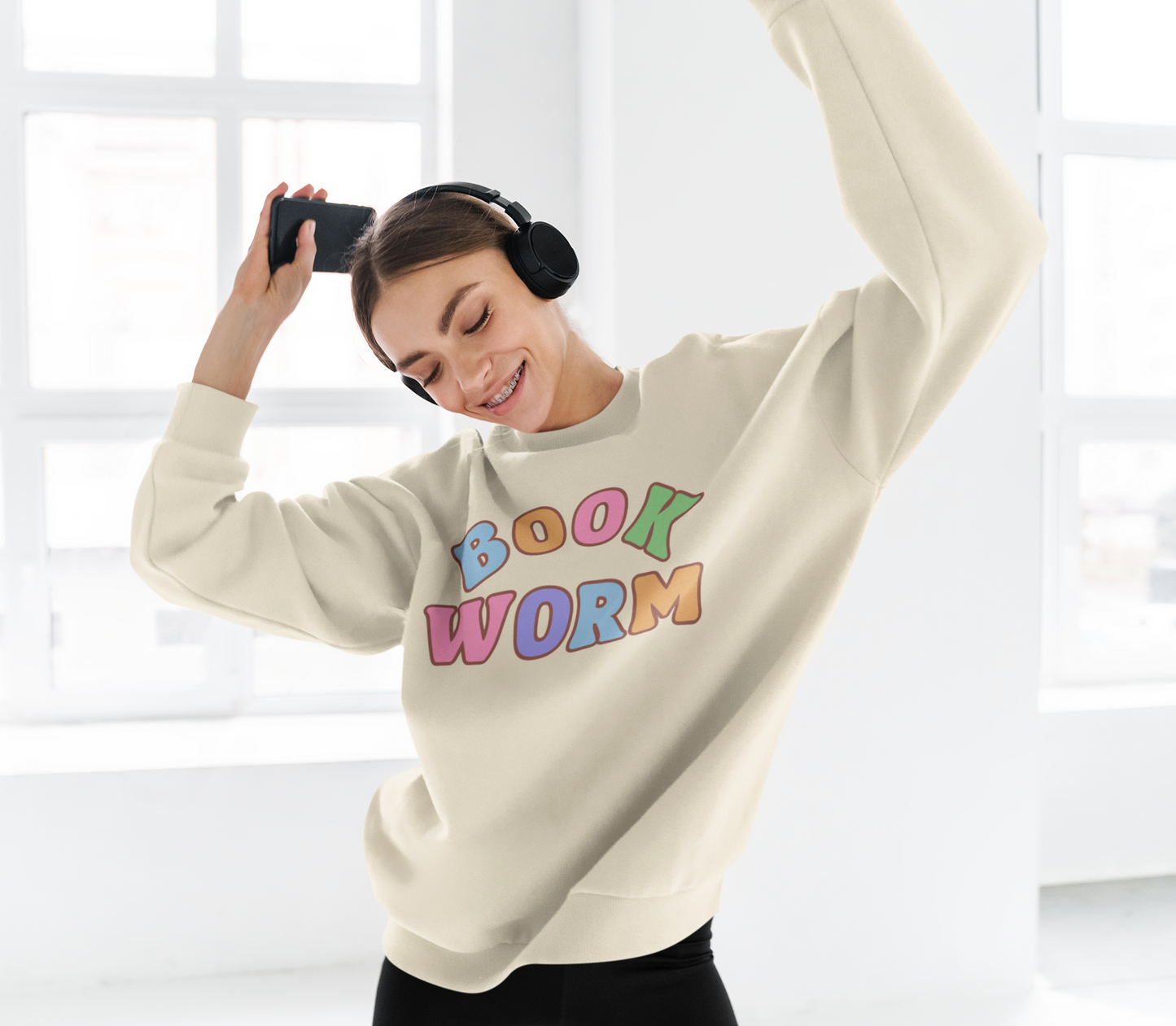 Book Worm Sweatshirt